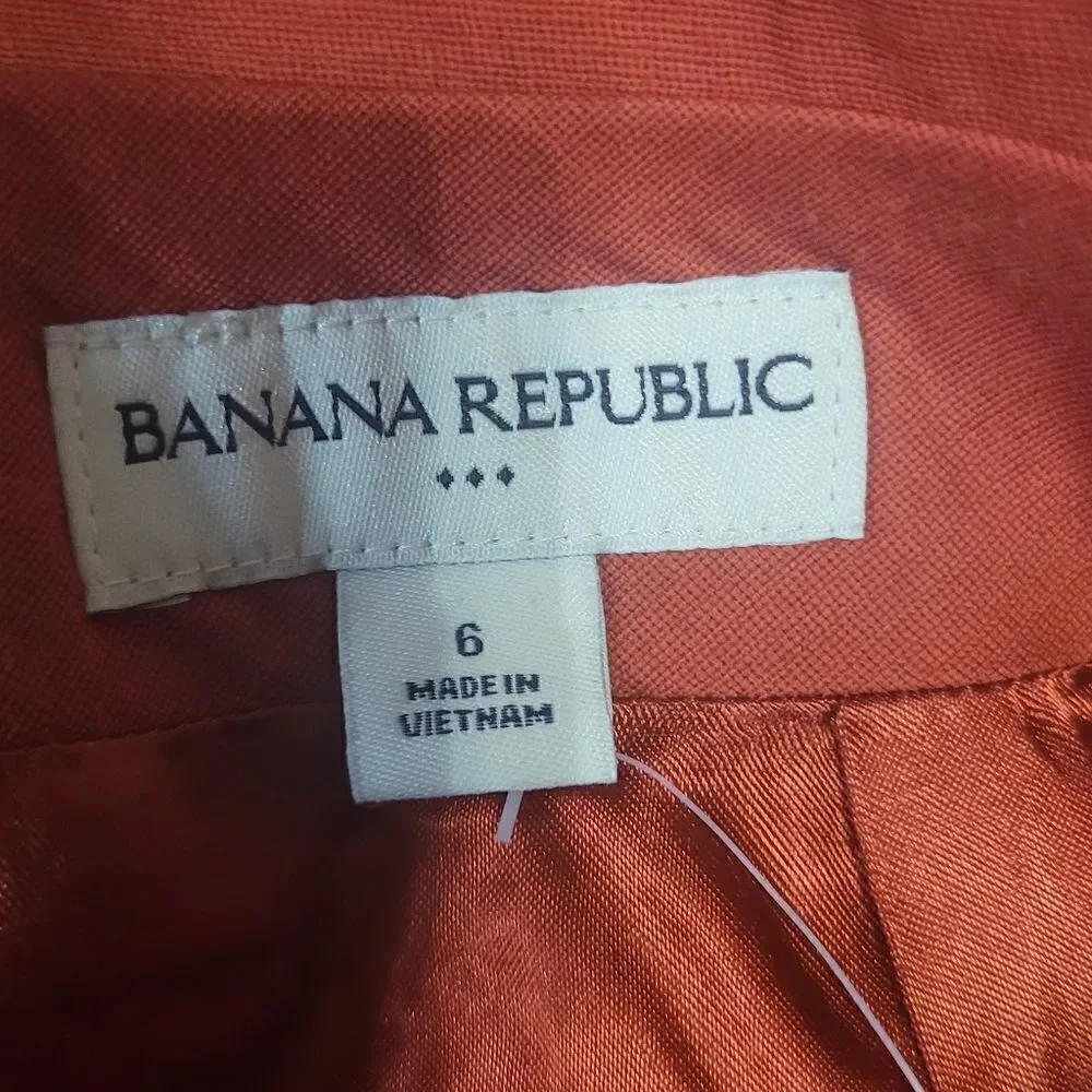 Banana Republic rust skirt